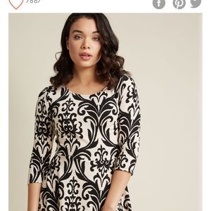 Mod cloth “your parts desire” a line dress